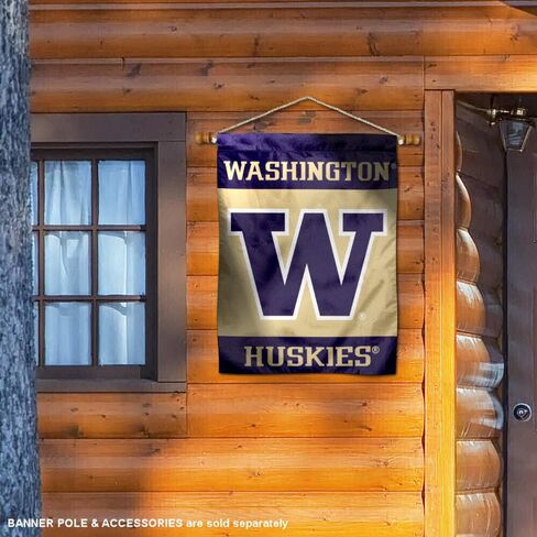 College Flags & Banners Co. Washington Huskies Banner House Flag in Saudi Arabia