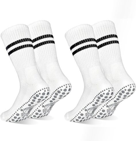 ELUTONG Yoga Pilates Grip Socks for Women Non slip Barre Ballet Athletic Workout Barefoot Hospital Sticky Grippers Socks in Kuwait