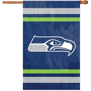 Party Animal NFL Applique House Banner Flag, 44" x 28"