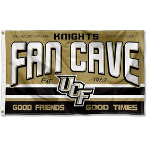 Central Florida Knights Fan Man Cave Banner Flag