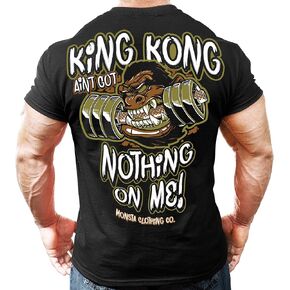 Men's Bodybuilding Workout (KING KONG) Fitness Gym T-Shirt