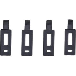 Replace Golf Cart Air Cleaner Hooks for Yamaha G1, G2, G8, G9, G11 - Set of 4, Durable & Slip-Resistant, Fits (79-89)