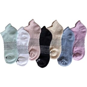 Socks for women running socks athletic socks ankle socks pack of 7