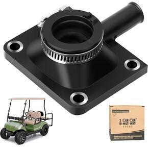 10L0L Carburetor Intake Manifold Boot for Yamaha G1 Gas Golf Cart 1983-1988, Replaces OEM J24-13586-00-00