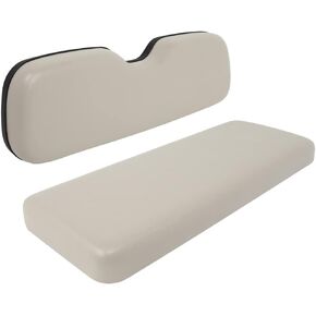 Universal Golf Cart Rear Flip Seat Replacement Cushions for EZGO, for Club Car, for Yamaha, Stone