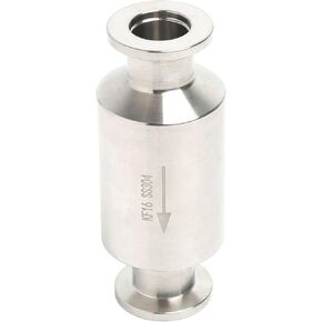 QiiMii Stainless Steel 304 Vacuum Pump Check Valve KF Check Valve, KF-40