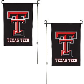 Desert Cactus Texas Tech University Garden Flag TTU Red Raiders Banner 100% Polyester (Design G)