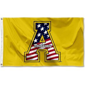 App State Mountaineers Large USA Colors 3x5 College Flag
