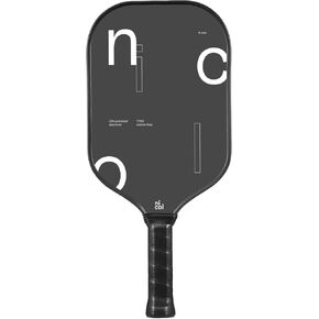 R-One Elongated Carbon Fiber Pickleball Paddle - 2023 Pickleball Racket with Long Handle - T700 Raw Carbon Fiber - Frosted Spin Surface - USAPA Approved by Nicol Pickleball