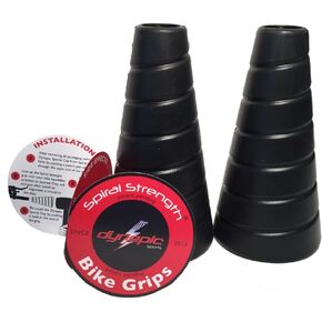 Spiral Strength Bike Grips - Relaxed, Performance Grip