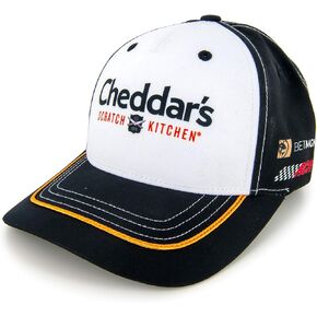 Kyle Busch 2024 Cheddar's Uniform Pit Hat Black/White
