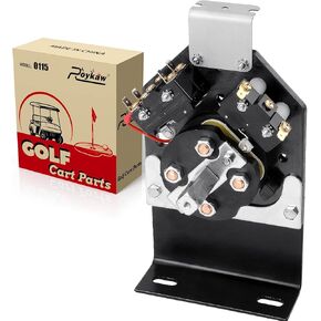 Roykaw EZGO Marathon Forward and Reverse Switch Assembly for 36 Volt Golf Cart 1989-1994.5, Replaces OEM # 25396-G2, 21744-G1