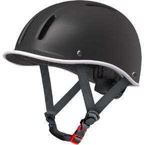 LANOVAGEAR Adult Bike Helmet Cycling Helmet for Men & Women, Adjustable Kids Ventilation Urban Bicycle Helmet for Commuting, Skateboard, Scooter, E-Bike