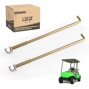10L0L Golf Cart Battery Hold Down J-Bolt Kit for Yamaha G29,J-Hooks JW2-H2133-00-00 - Secure Your Batteries with Ease (12.5 inches)