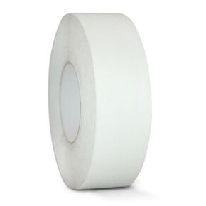 GGR Supplies T.R.U. NST-20C White Non-Skid Tape 2 in. Wide x 60 ft. Length Safety Way 60 Grit Anti Slip Traction Tape 32 Mil