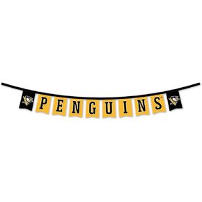 WinCraft Pittsburgh Penguins Banner String Pennant Flags