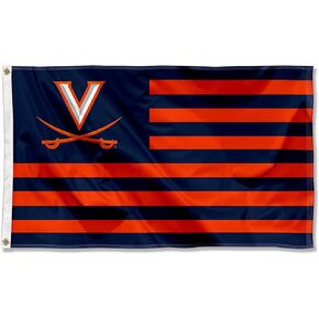 College Flags & Banners Co. Virginia Cavaliers Stars and Stripes Nation