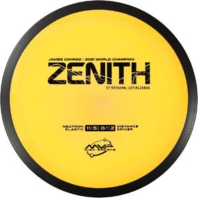 MVP Disc Sports Neutron Zenith James Conrad Edition Disc Golf Distance Driver (Colors May Vary)