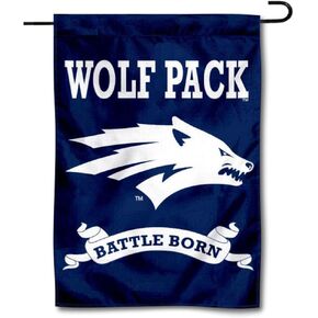 College Flags & Banners Co. Nevada Wolfpack Garden Flag