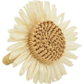 Flower Design Napkin Rings (Set of 4)