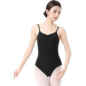 Women Ballet Leotards Spaghetti Strap Professional Dance Leotard/High Cut/Backless/Adjustable straps