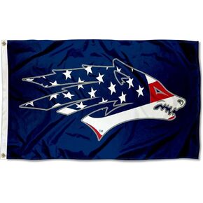 Nevada Wolfpack USA Flag Patriotic College Flag