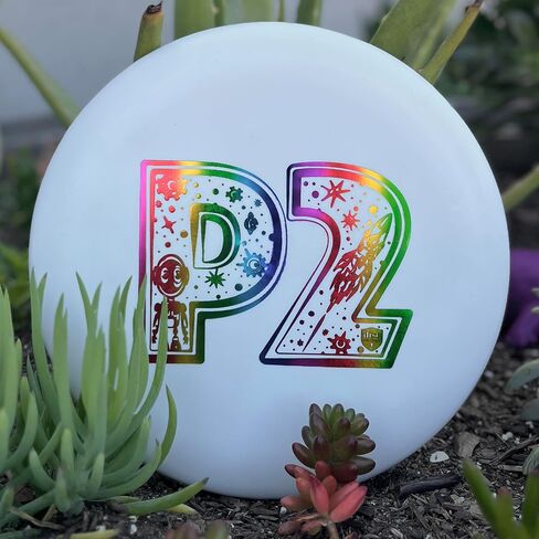 OTB Space World Flex 1 D-Line P2 | Stable Disc Golf Putter SE Discmania P2 Putter Disc Golf Disc | Grippy Putter Plastic | Special Edition Run by Only The Best Discs | Colors May Vary in Saudi Arabia