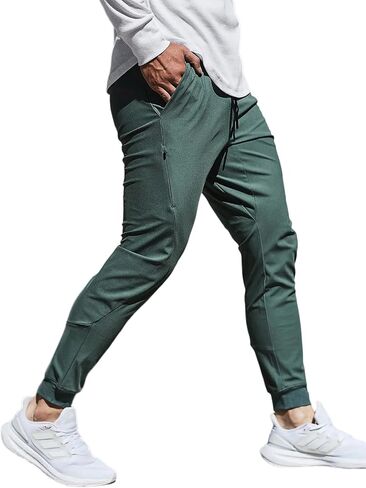 Men's Sweatpants Quick-Drying Stretch Sports Trousers Track Pants Running Workout in Saudi Arabia