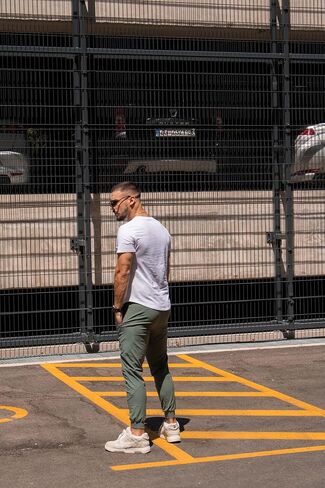 Men's Sweatpants Quick-Drying Stretch Sports Trousers Track Pants Running Workout in Saudi Arabia