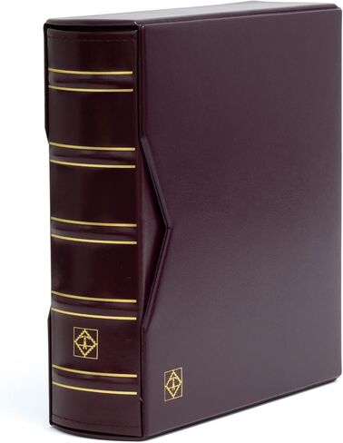 Lighthouse Album for 200 FDCs or Letters up to 195x130 mm, incl. slipcase, red in Kuwait