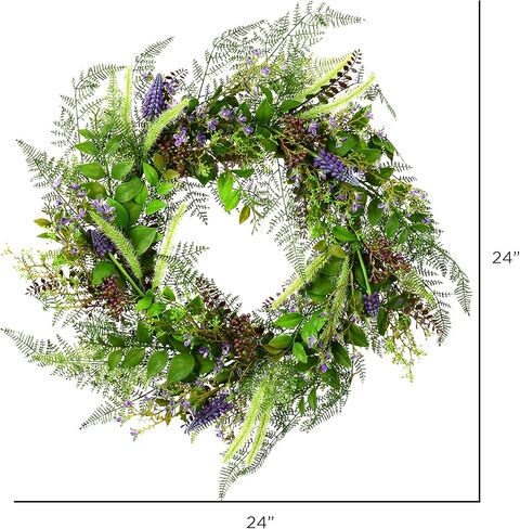 Vickerman FK180124 FK180124 Green Maytime Wreath in Saudi Arabia