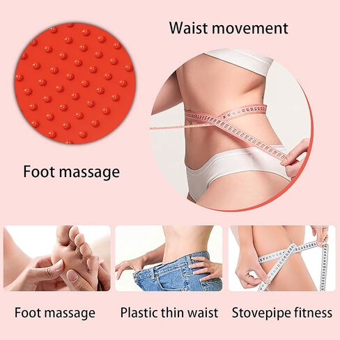 Body-Sculpting Ab Rotating Twisting Waist Disc, Body Sculpting Abdominal Muscle Exercise Balance Board Disc Twister for with 8 Magnets, PURLE in Saudi Arabia