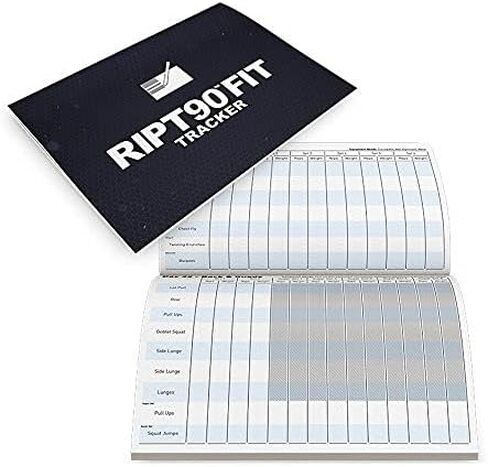 RIPT90 FIT: برنامج تمرين لمدة 90 يومًا مع 12+1 مقاطع فيديو للتمرين + تقويم التدريب ومتتبع اللياقة البدنية ودليل التدريب وخطة التغذية in Kuwait