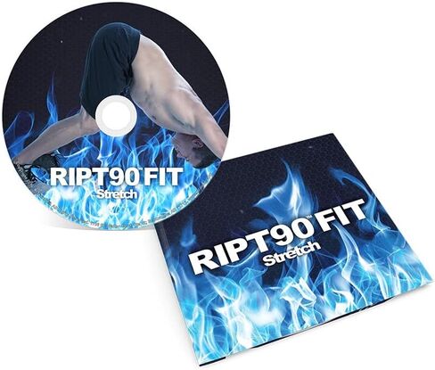 RIPT90 FIT: برنامج تمرين لمدة 90 يومًا مع 12+1 مقاطع فيديو للتمرين + تقويم التدريب ومتتبع اللياقة البدنية ودليل التدريب وخطة التغذية in Kuwait