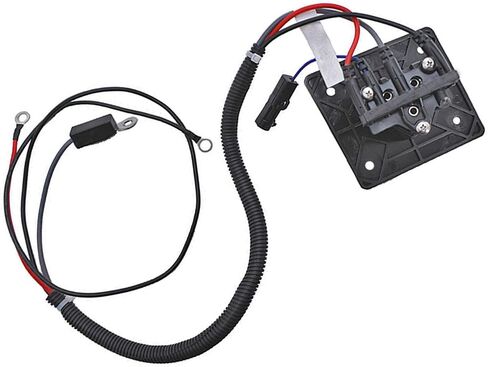 Autoparts 48V Golf Cart Charger Receptacle 602529 Replacement for EZGO RXV TXT Delta-Q Charger in Saudi Arabia