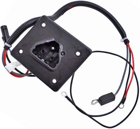 Autoparts 48V Golf Cart Charger Receptacle 602529 Replacement for EZGO RXV TXT Delta-Q Charger in Saudi Arabia