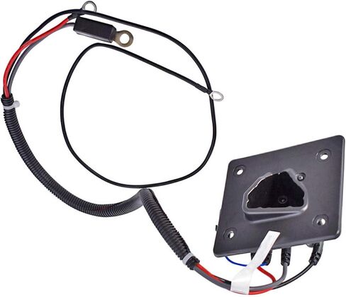 Autoparts 48V Golf Cart Charger Receptacle 602529 Replacement for EZGO RXV TXT Delta-Q Charger in Saudi Arabia