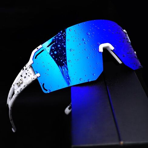 AVV Polarized Cycling Sunglasses for Men and Women - Lightweight, UV400 Protection, Anti-Fog Sports glasses in Saudi Arabia