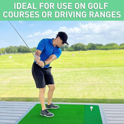 FINGER TEN Golf Rubber Tees Driving Range 3 Inch 1.5'' 2.25'' 2.75'' 3.13'' Tee Holder for Mat 1.5'' 2'' with Plastic Tees Indoor Outdoor Use in Saudi Arabia