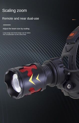 مصباح أمامي LED قابل لإعادة الشحن، 90,000 لومن فائق السطوع مع 4 أوضاع ومستوى IPX6 مصباح أمامي قابل لإعادة الشحن USB مقاوم للماء، 90 درجة قابلة للتعديل للتخييم في الهواء الطلق، ركوب الدراجات، التسلق، المنزل in Kuwait