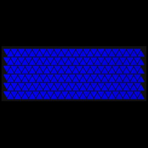 LiteMark Reflective Triangle Sticker for Bike, Helmet, Yellow, 0.5 Inch - Pack of 228 Pcs in Saudi Arabia