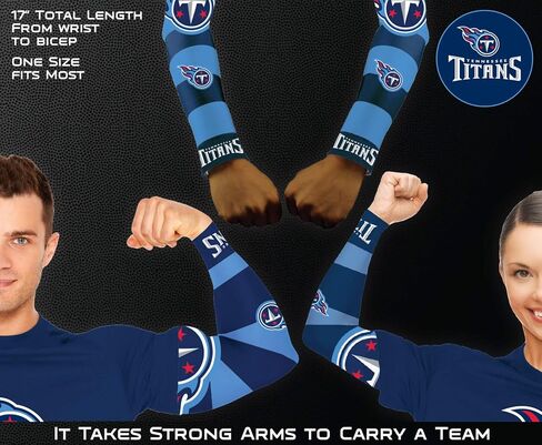 NFL Tennessee Titans Strong Arms Sleeves in Saudi Arabia