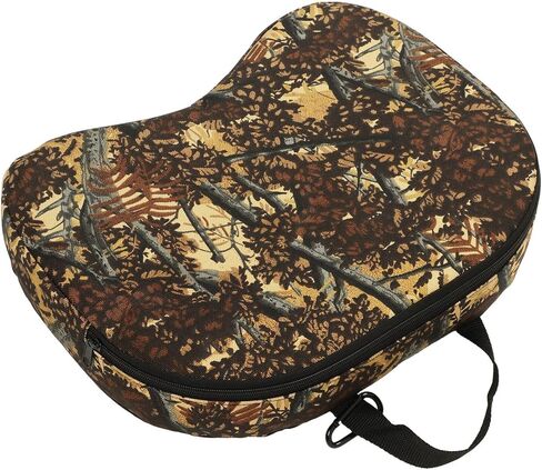 وسادة مقعد الصيد Alomejor، سميكة غير منتظمة مموهة مقاومة للماء في الهواء الطلق، وسادة مقعد للاستاد مع سحاب للإغلاق in Kuwait