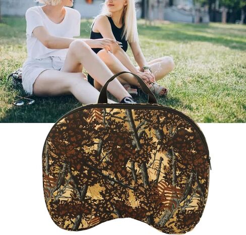 وسادة مقعد الصيد Alomejor، سميكة غير منتظمة مموهة مقاومة للماء في الهواء الطلق، وسادة مقعد للاستاد مع سحاب للإغلاق in Kuwait