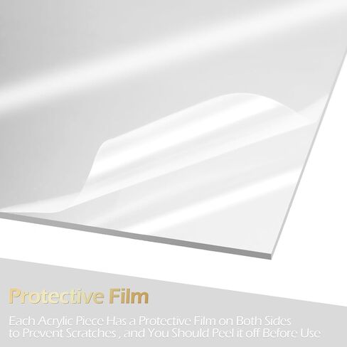 صفائح أكريليك مرآة فضية، 4 عبوات من صفائح أكريليك مربعة مقاس 12 × 12 بوصة بسمك 1/8 بوصة (3 مم) صفائح بلاستيكية صلبة مرآة فضية اللون للقطع والقطع والنقش بالليزر in Kuwait