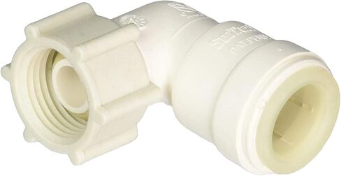 AQUALOCK SEA TECH 135201008 1/2" CTS x 1/2" NPS أنثى الكوع، أبيض in Saudi Arabia