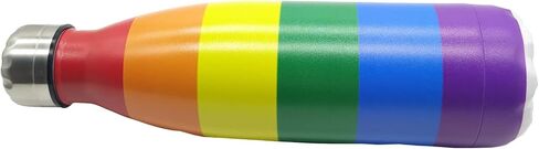 زجاجات مياه رياضية معزولة من Rainbow Pride مصنوعة من الفولاذ المقاوم للصدأ أكواب للسفر خالية من مادة BPA مناسبة للتخييم في الهواء الطلق والسفر 20 أونصة in Kuwait