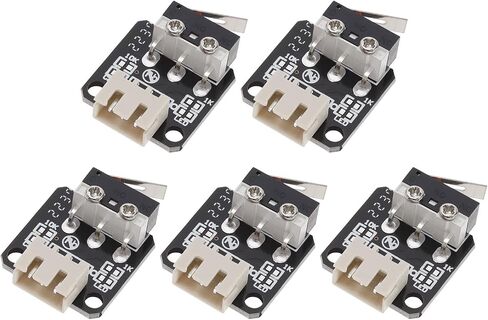 5 قطعة مفتاح حد 3 دبوس متوافق مع طابعات Ender-3 / Ender-3 S/Ender-3 Pro/Ender-3 V2 / Ender-3 Max/CR-10 / CR-10 V3 / CR-10 S4 ثلاثية الأبعاد in Saudi Arabia