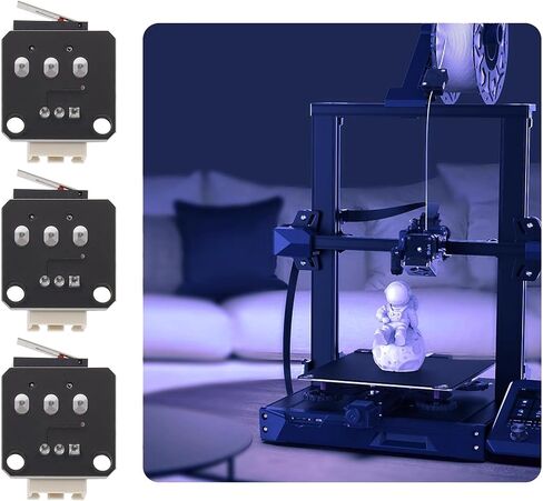 5 قطعة مفتاح حد 3 دبوس متوافق مع طابعات Ender-3 / Ender-3 S/Ender-3 Pro/Ender-3 V2 / Ender-3 Max/CR-10 / CR-10 V3 / CR-10 S4 ثلاثية الأبعاد in Saudi Arabia