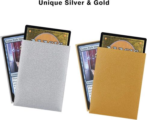 1000CT MTG Card Sleeves, Clear Front Textured Back Card Sleeves Deck Card Protectors, Standard Size Card Sleeves for Magic The Gathering, Baseball Card, Sports Cards, Game Card in Kuwait